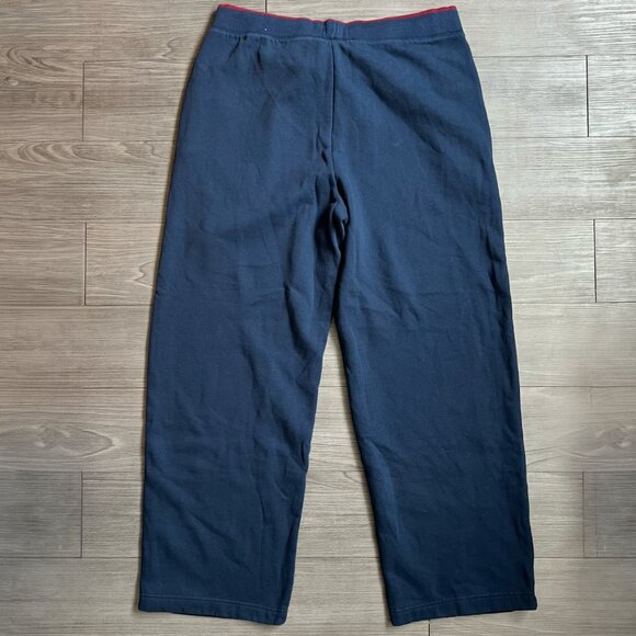 Y2K 00s Aeropostale Navy Blue Straight Leg Sweatpants Mallcore Size L - Picture 5 of 5